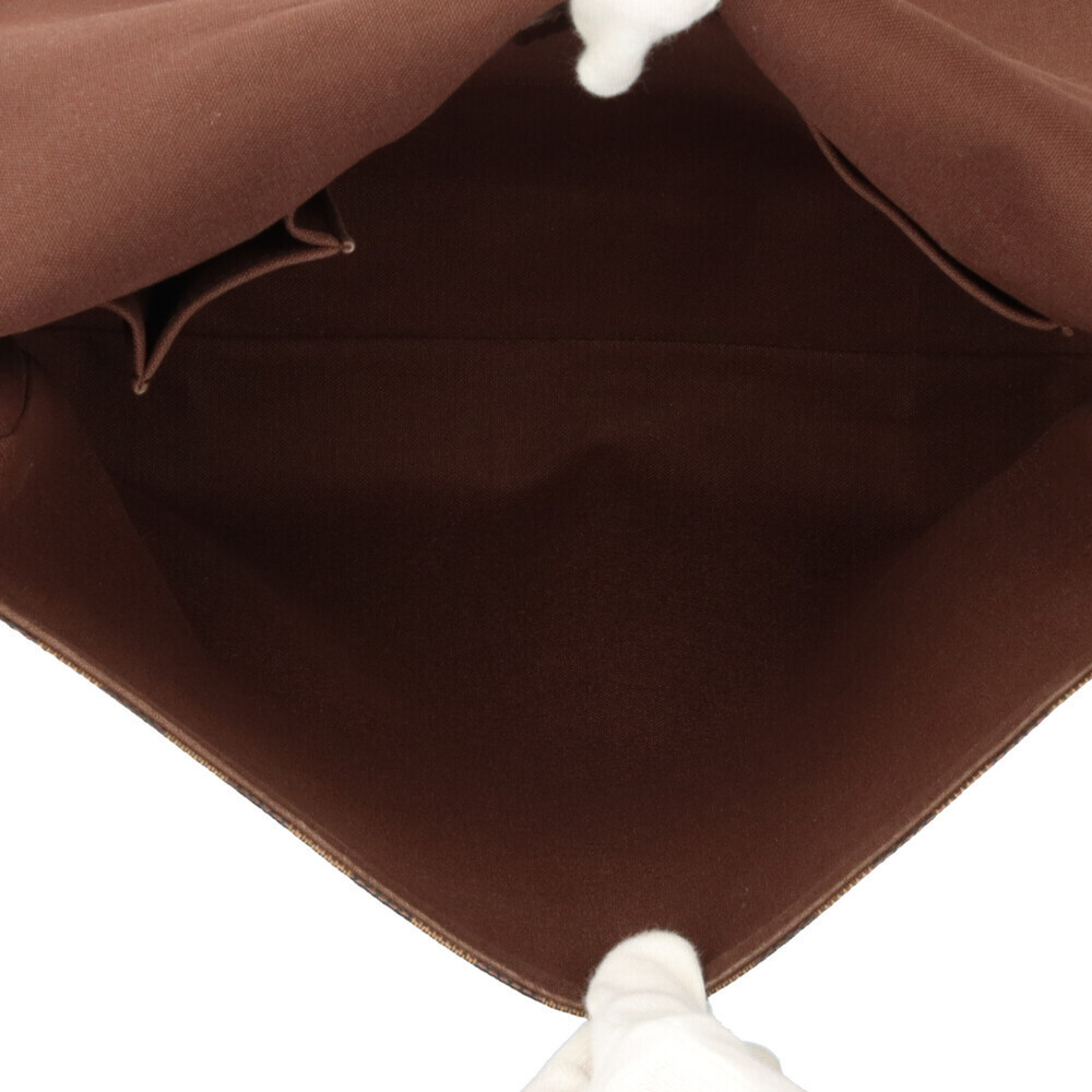 LOUIS VUITTON Authentic Brown Damier Canvas Shoulder Bag - Picture 8 of 15